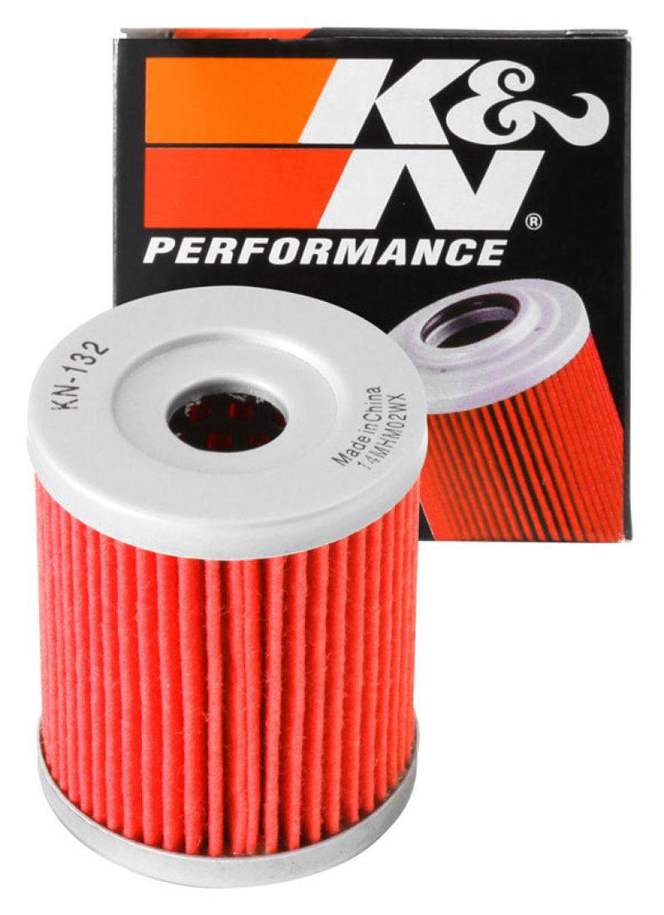 K&N Suzuki / Arctic Cat / Kawasaki / Yamaha 1.75in OD x 2.125in H Oil Filter - Powersports Haven
