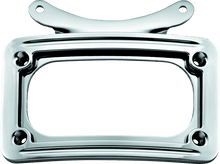 Load image into Gallery viewer, Kuryakyn Curved License Plate Frame Chrome - Powersports Haven