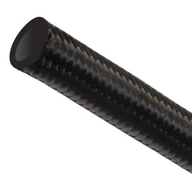 Goodridge -06AN Black Textile Braided Hose - Powersports Haven