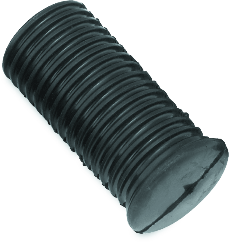 Bikers Choice 52-85 Replacement Rider Peg Rubbers Black Rubber Large Replaces H-D 50940-52T - Powersports Haven