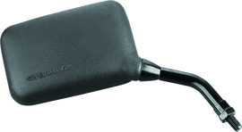 BikeMaster Superbike AX Mirror 10mm - Right - Black - Powersports Haven