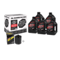 Maxima V-Twin Quick Change Kit Synthetic w/Black Filter Milwaukee-Eight - Powersports Haven