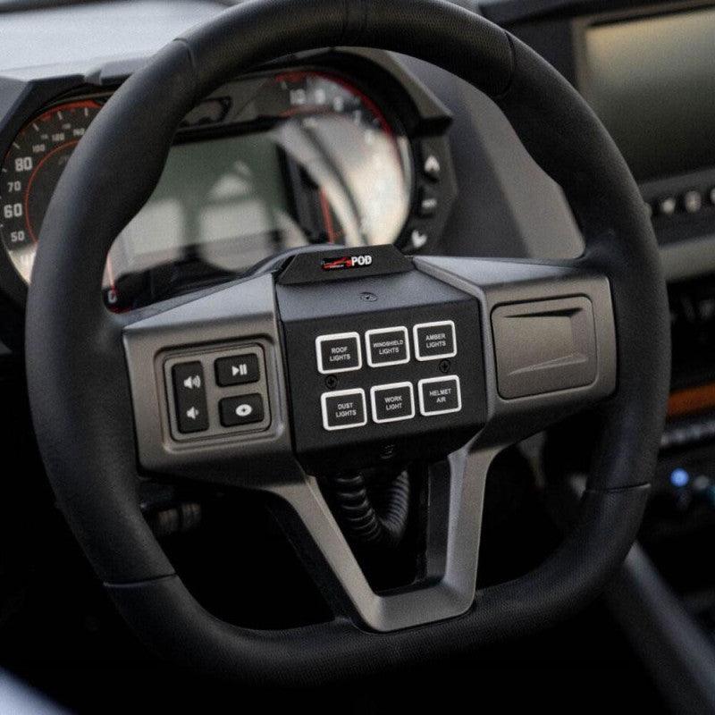 Spod 22-24 Polaris RZR SourceLT/Mini6 Steering Wheel Mount Kit - Powersports Haven