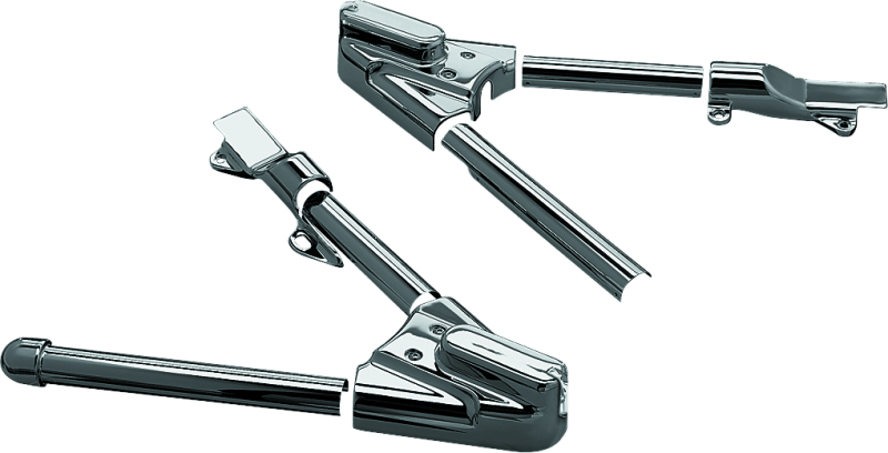 Kuryakyn Swingarm Cover Kit - Unlighted 00-07 Softail Models Chrome - Powersports Haven