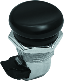 Kuryakyn Push Button Fuel Door Latch Chrome - Powersports Haven