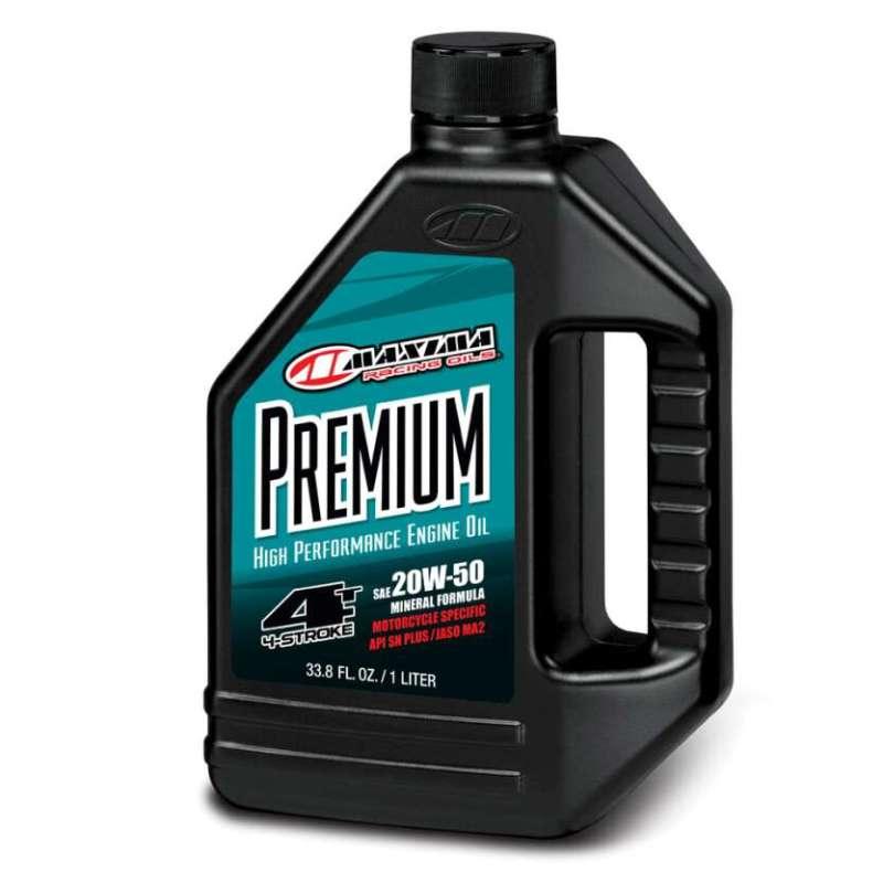 Maxima Premium 20W-50 - 1L - Powersports Haven