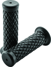 Load image into Gallery viewer, BikeMaster Quilted Grips - Black - Powersports Haven