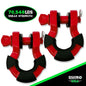 Rhino USA 8T Super Shackle 2-Pack (Red) - Powersports Haven