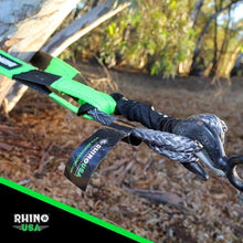 Load image into Gallery viewer, Rhino USA Synthetic Soft Shackle (2Pk 3/8InX22In) (Green) - Powersports Haven