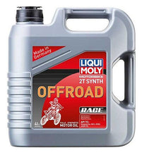 Load image into Gallery viewer, LIQUI MOLY 4L Motorbike 2T Synth Offroad Race - Powersports Haven