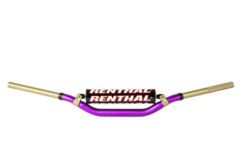 Renthal Villopoto/ Stewart/ 19+ Honda CRF Twinwall Pad - Purple - Powersports Haven