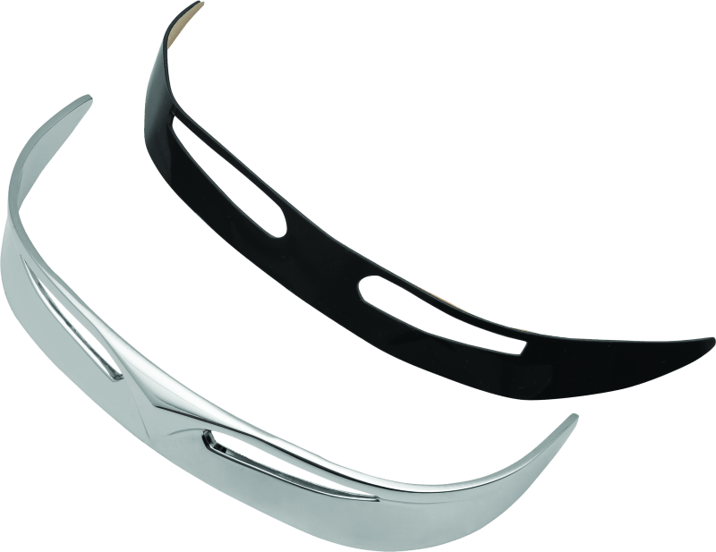 Kuryakyn Fender Tip Front Trailing Edge 90-17 Fat Boy Models Chrome - Powersports Haven