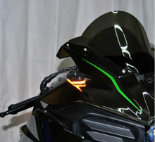 Load image into Gallery viewer, New Rage Cycles 15+ Mirror Block Off Turn Signals - Powersports Haven