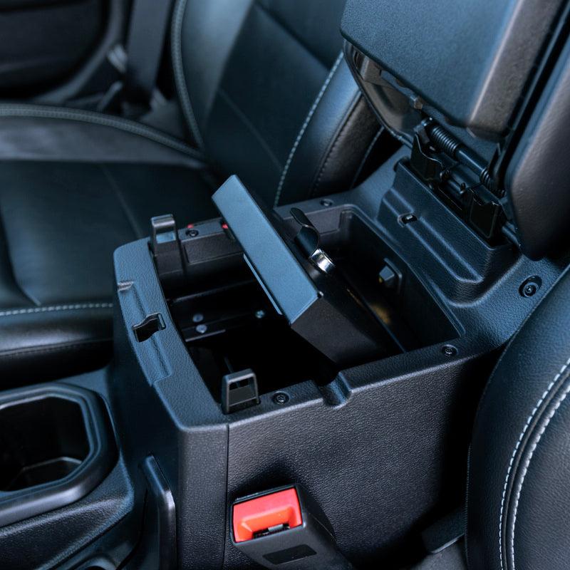 Tuffy Console Safe W/ Keyed Lock For Jeep Wrangler & Gladiator - Powersports Haven